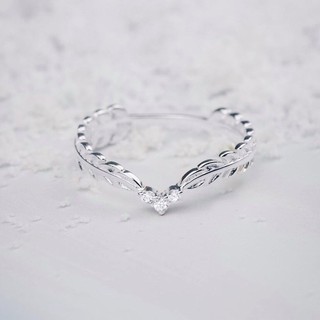 Nhẫn bạc Nguyệt quế Nhẫn bạc Tiệm bạc 21 Centimeters