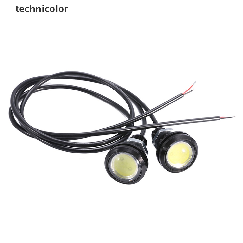 2 Đèn LED Mắt Đại Bàng DRL 18W Phá Sương Mù Ban Ngày Cho Xe Hơi