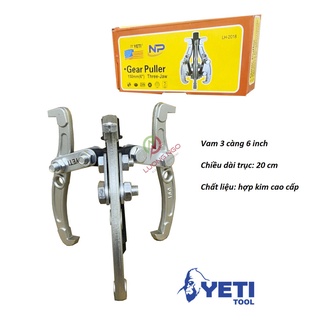 Vam cảo 3 càng đa năng yetii tháo vòng bi 6 ich - cảo lồng máy giặt