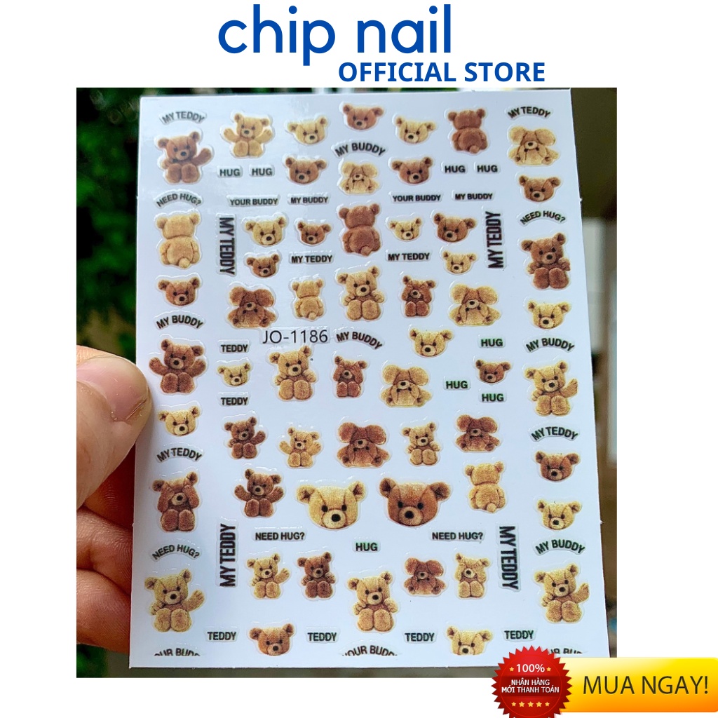 Sticker miếng dán móng tay mã JQ - 1186