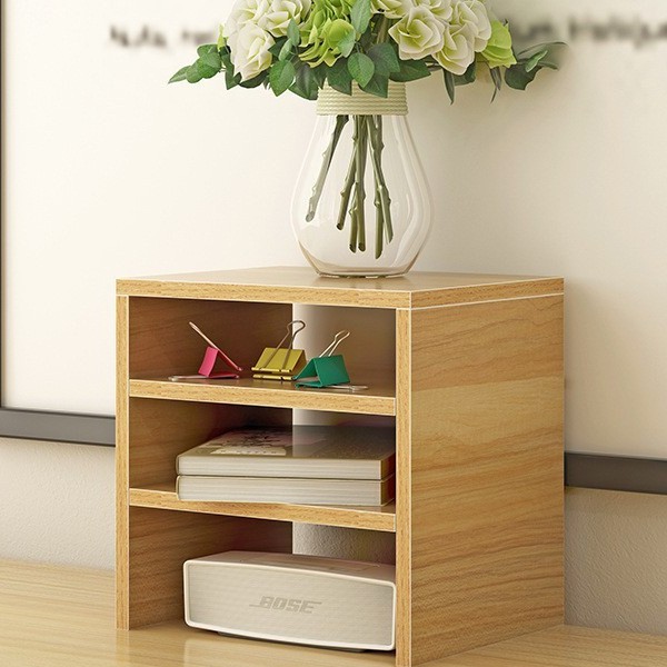 Kệ sách để bàn 3 tầng - kệ máy tính decor bàn học