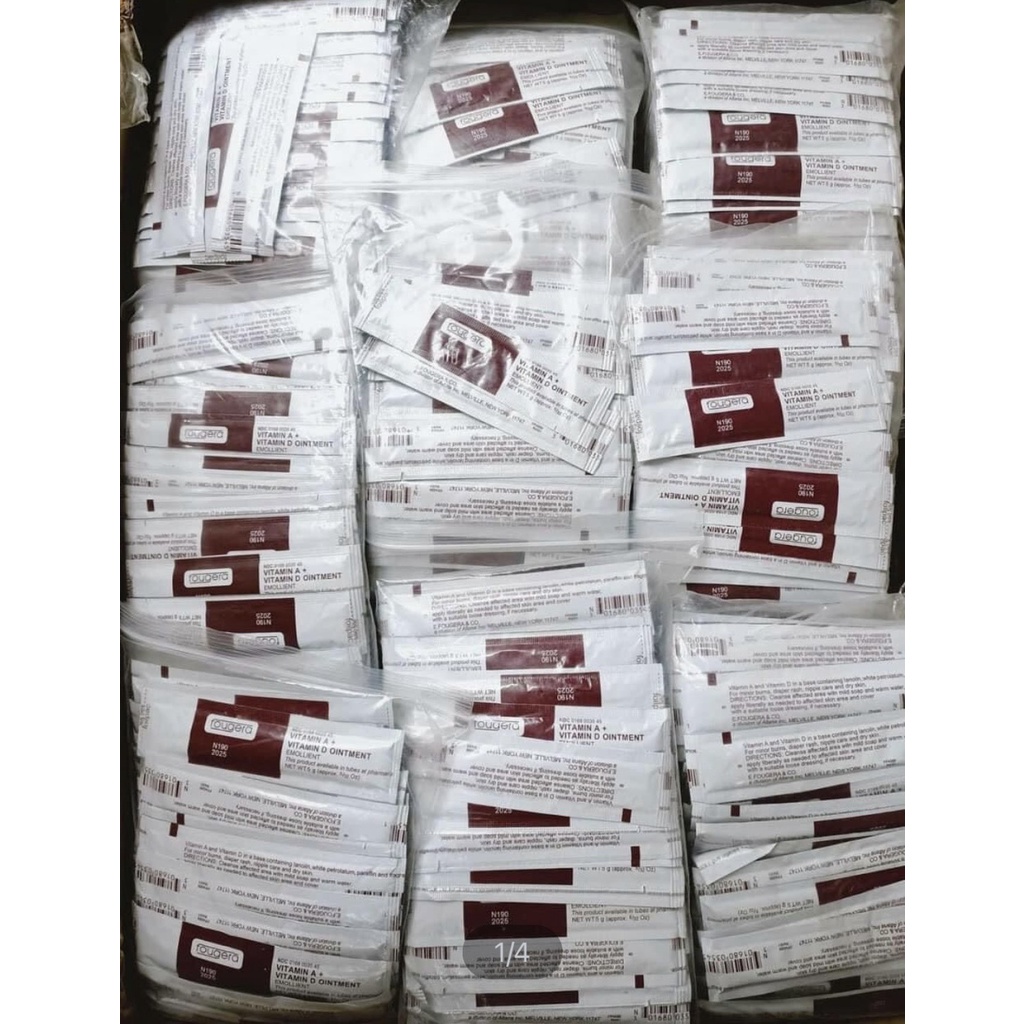 Dưỡng vitamin AD sau phun xăm dành cho Mày Môi dạng gói