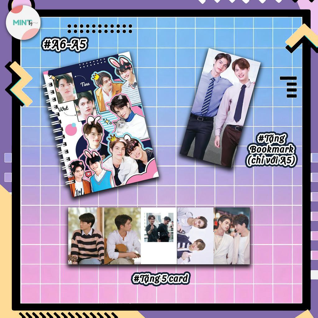 Sổ tay BrightWin + Tặng 5 card bo góc