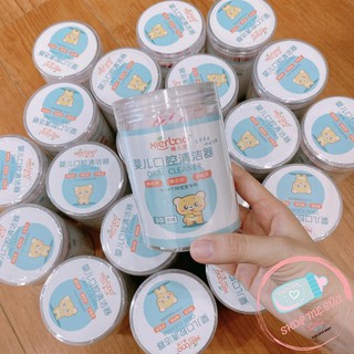 [Siêu Sạch] Gạc Rơ Lưỡi V-Cool vệ sinh răng miệng cho bé 30 gói chính hãng DAMOBA