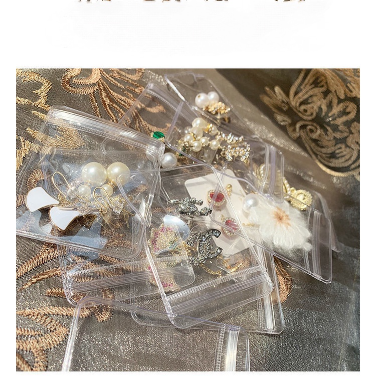 Túi đựng bảo quản trang sức trong suốt đơn giản tiện dụng