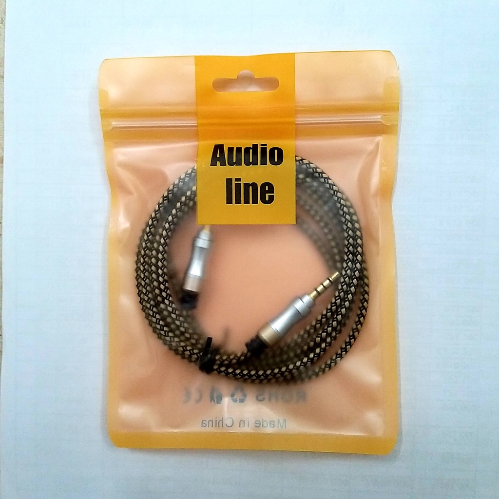 Dây cáp âm thanh (Dây audio) 2 đầu 3.5mm dài 2m