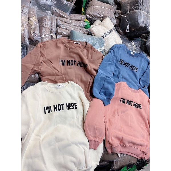 ÁO NỈ SWT NAM NỮ UNISEX FORM THỤNG [ RẺ VÔ ĐỊCH ]