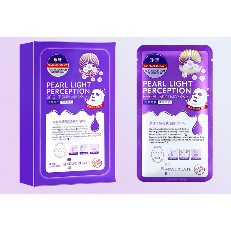 Set mặt nạ giấy Maycreat 20 miếng