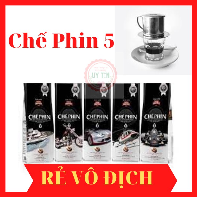 [Combo 2 Bịch] Cafe Chế Phin 5, Pha Phin Số 5, Trung Nguyên Pha Phin