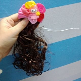 Combo 2 kẹp tóc giả dễ thương cho bé