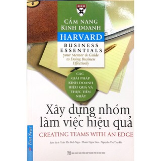 Sách - cẩm nang kinh doanh - xây dựng nhóm làm việc hiệu quả
