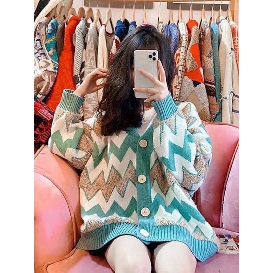 May Shop - Áo Cardigan Hàn form rộng ( Chốt trên livestream)