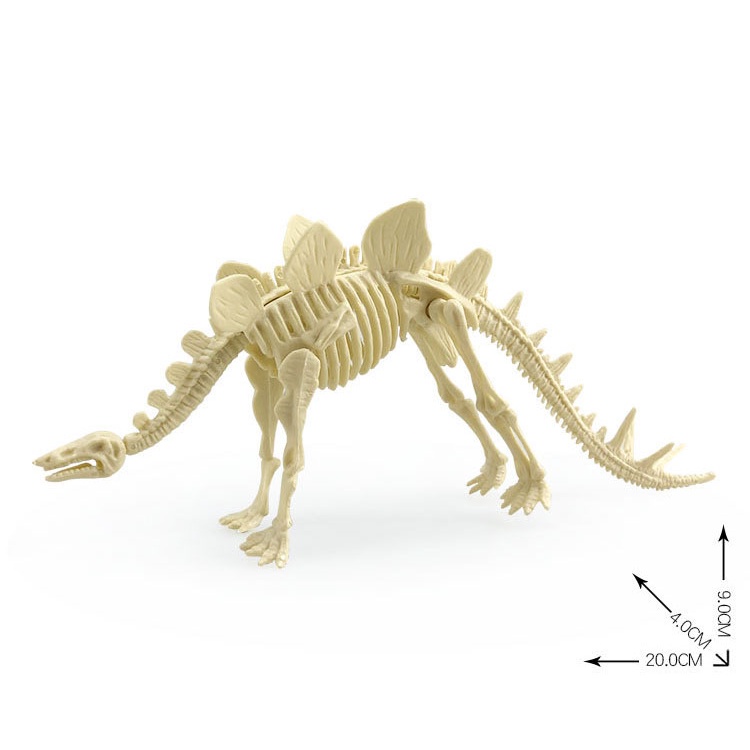 Đồ Chơi Mô Hình Xương Khủng Long Tyrannosaurus Rex Lắp Ráp Thủ Công Cho Bé
