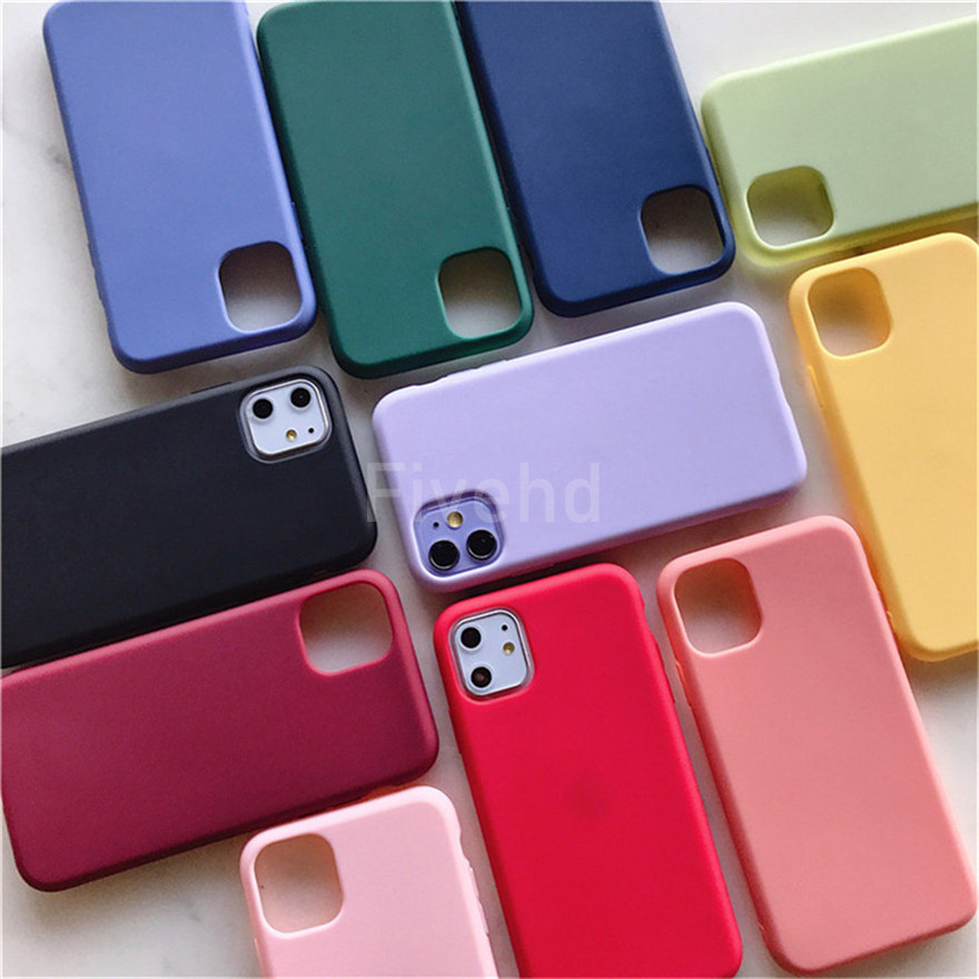 Ốp điện thoại silicon mềm màu sắc ngọt ngào cho Samsung Note 20 Ultra 20 10 Plus 10 Pro Note 9 8