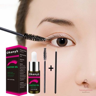 [Hàng mới về] Tinh dầu thầu dầu hữu cơ kích thích mọc lông mi 15ml