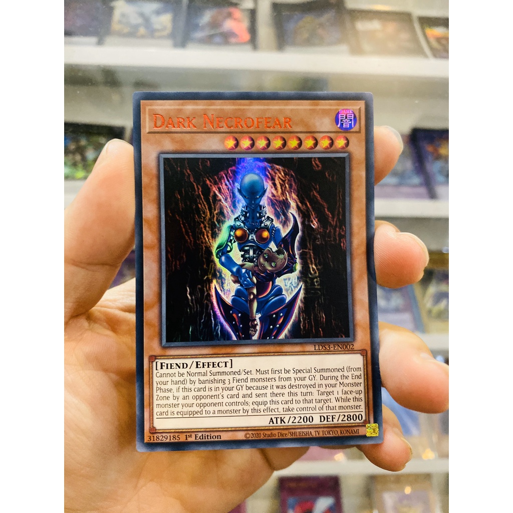 Thẻ Bài YugiOh! Mã LDS3-EN002 - Dark Necrofear - Ultra Rare  - 1st Edition