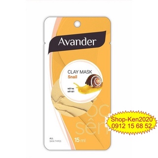 Mặt nạ đất sét Avander clay mask 15ml