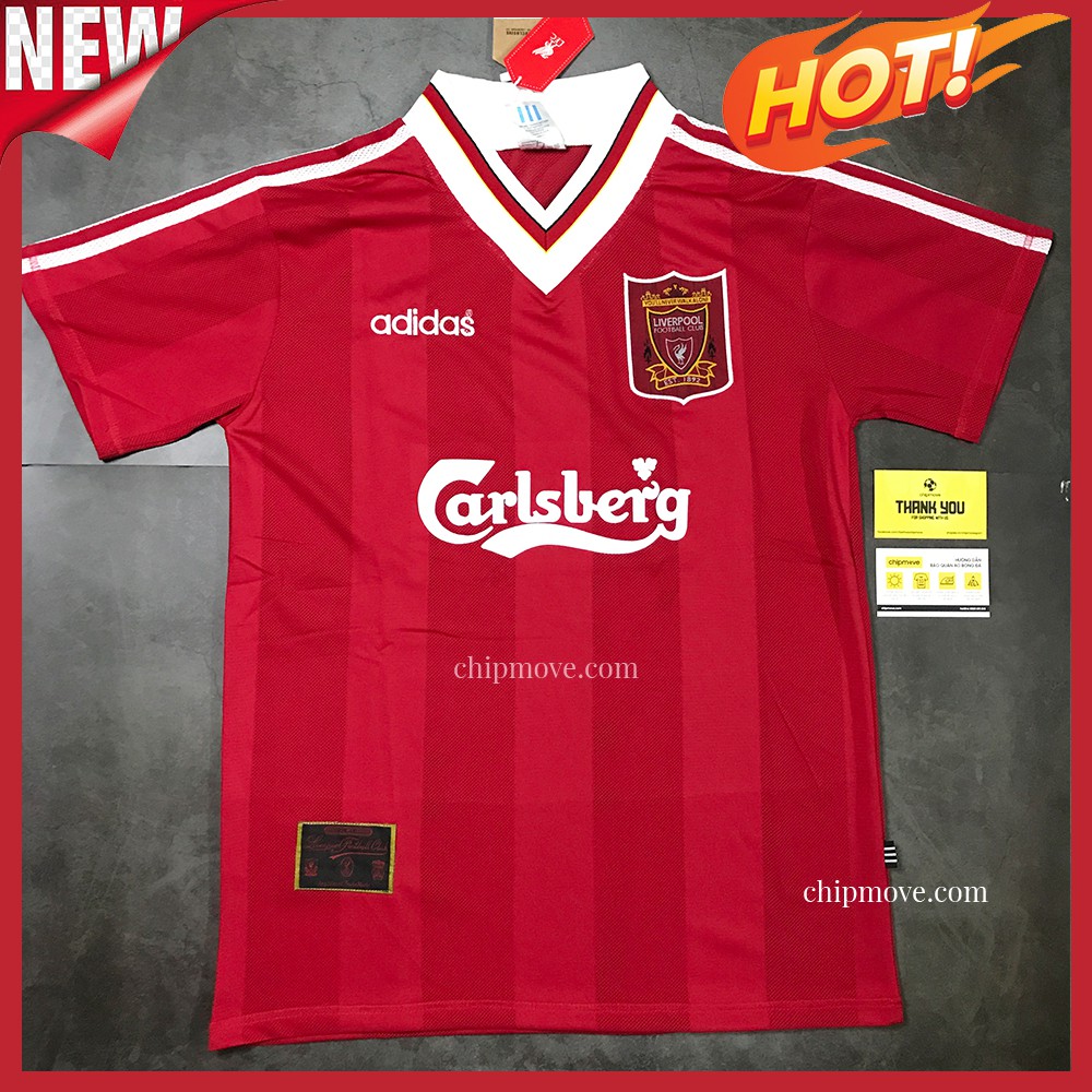 [GIÁ TỐT] Áo bóng đá Liverpool Classic mùa giải 95-96 Đỏ sân nhà thái cao cấp