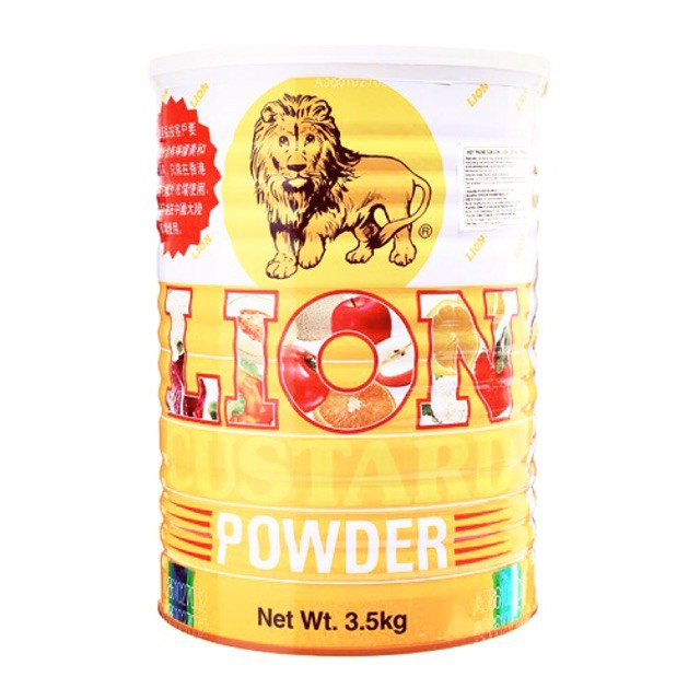 Gói bột sư tử bột trứng sữa custard Lion gói 100g