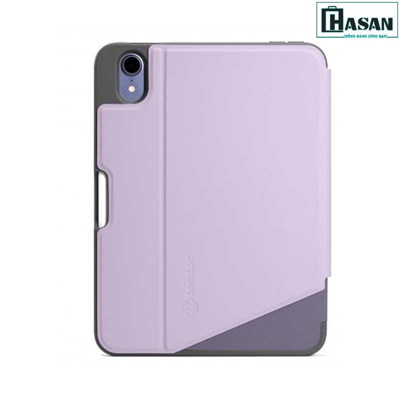 Bao da iPad Mini 6 (8.3inch) chính hãng TOMTOC (USA) từ tính đa góc VERTICAL - B0209 hỗ trợ sạc không dây APPLE PENCIL