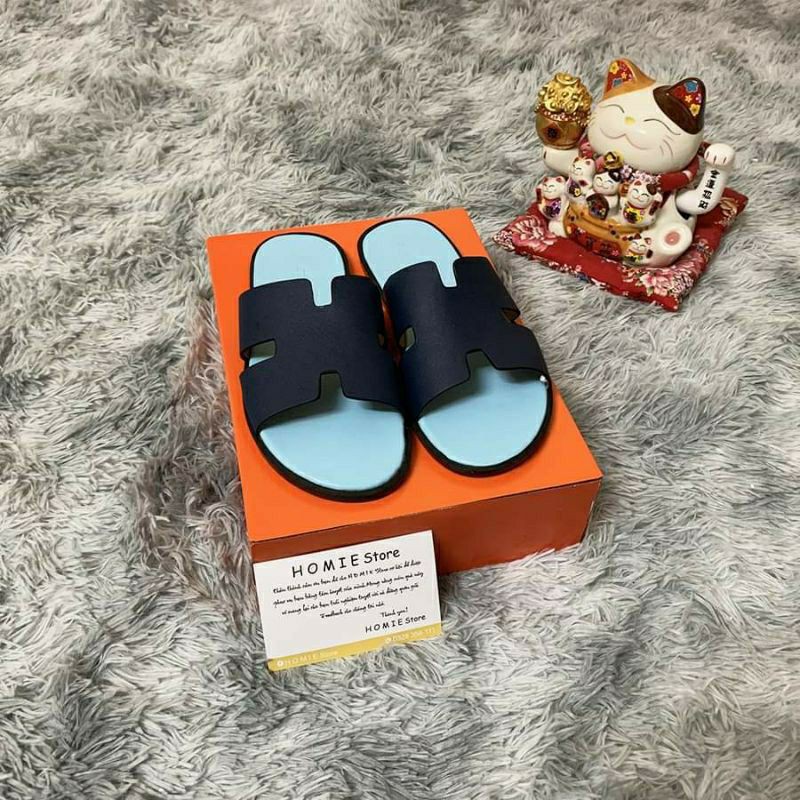 🔥HÀNG SIÊU CẤP🔥 Dép nam quai ngang chữ H đế gỗ siêu bền quai da pu cao cấp size 38-42