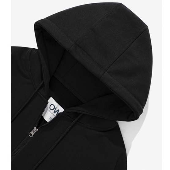 Áo Zipper Hoodie Owlbrand Logo/Black