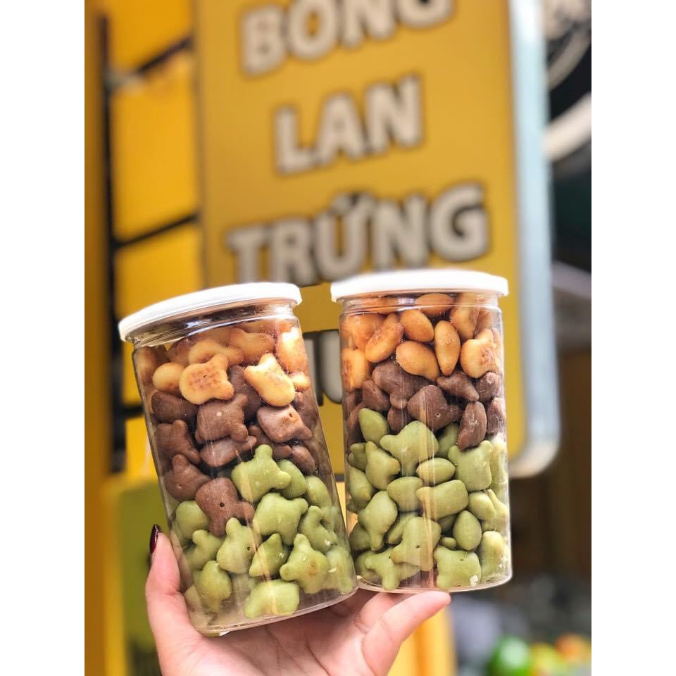 Bánh Gấu Nhân Kem Sữa và Mix 3 vị thế giới ăn vặt mẹ ốc | BigBuy360 - bigbuy360.vn