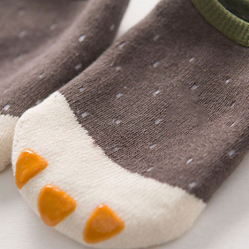 Tất Cổ Thấp Hoạ Tiết Hoạt Hình Chống Trượt Cho Bé