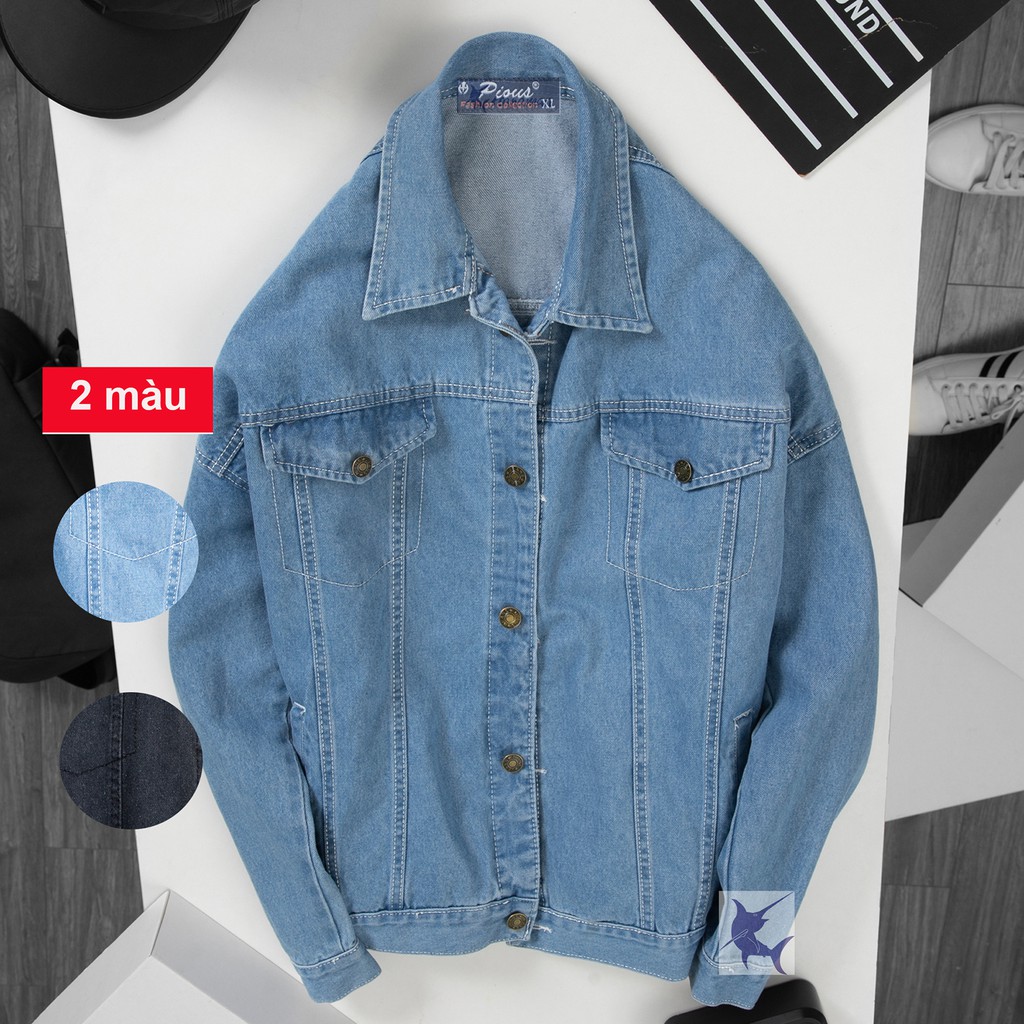 Áo khoác jean nam thời trang trẻ pious AKJ02042