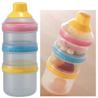 AKACHAN HỘP CHIA SỮA HOẶC THỨC ĂN DẶM 4 NGĂN