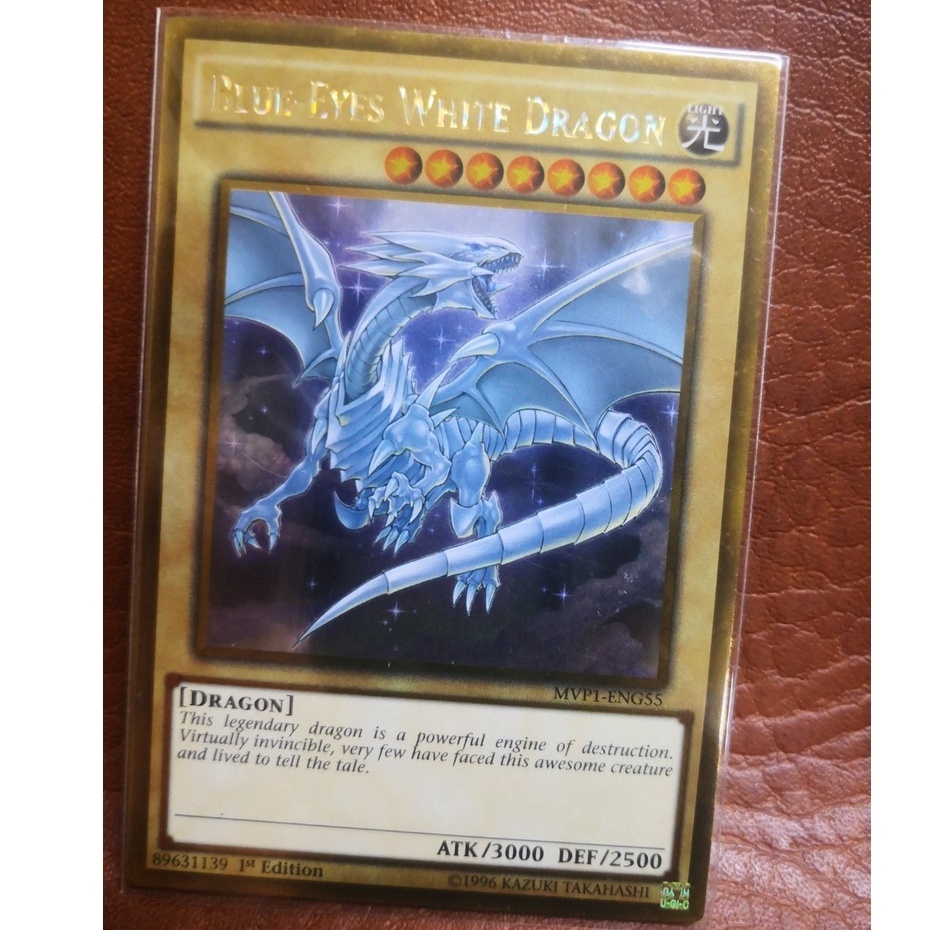 Lá bài BLUE EYES WHITE DRAGON - Các phiên bản MVP1