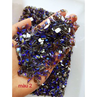 Đá khối chân bằng mix size bịch 100 viên