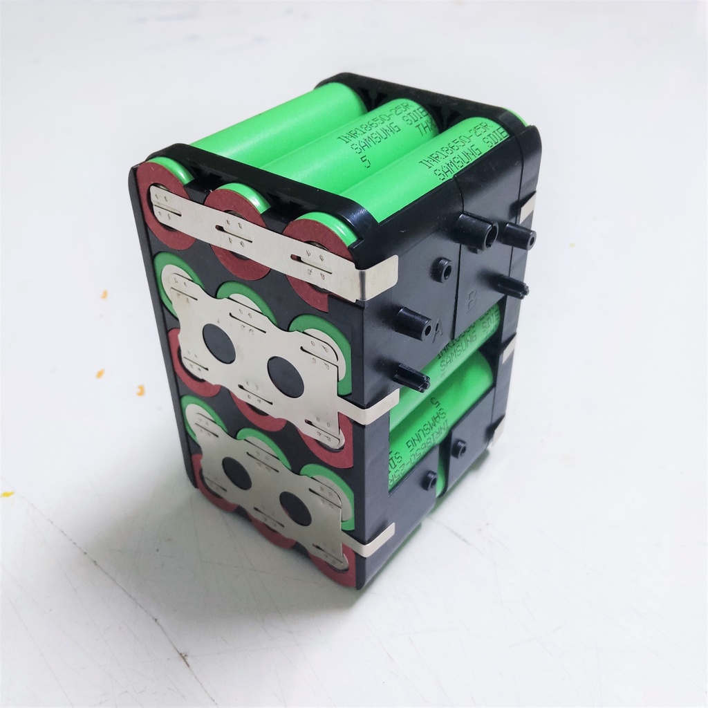Pin 5S 21V 10 cell / 15 cell Samsung 25R Đóng sẵn.  Dung lượng cao, dòng xả cao 65A - Limo