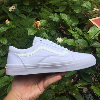 [FULL BOX] Giày thể thao Old Skool màu trắng (All White)