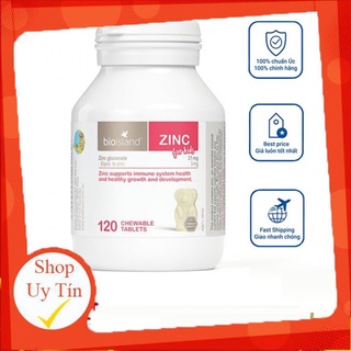 Viên bổ sung kẽm úc cho bé của úc bio island zinc 120 viên