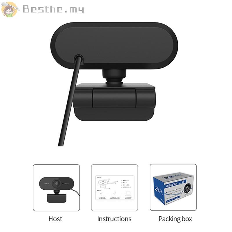 Webcam 1080p Hd Tích Hợp Micro Có Thể Điều Chỉnh 360 Độ Tiện Dụng Cho Máy Tính / Laptop | BigBuy360 - bigbuy360.vn