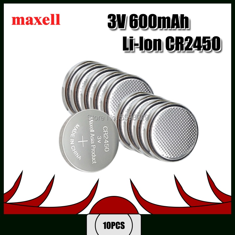 Pin CR2450 / CR 2450 Maxell Lithium 3volt - Chính hãng