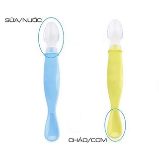 Sét 2 thìa Silicon ăn dặm siêu mềm (1 to + 1 nhỏ)