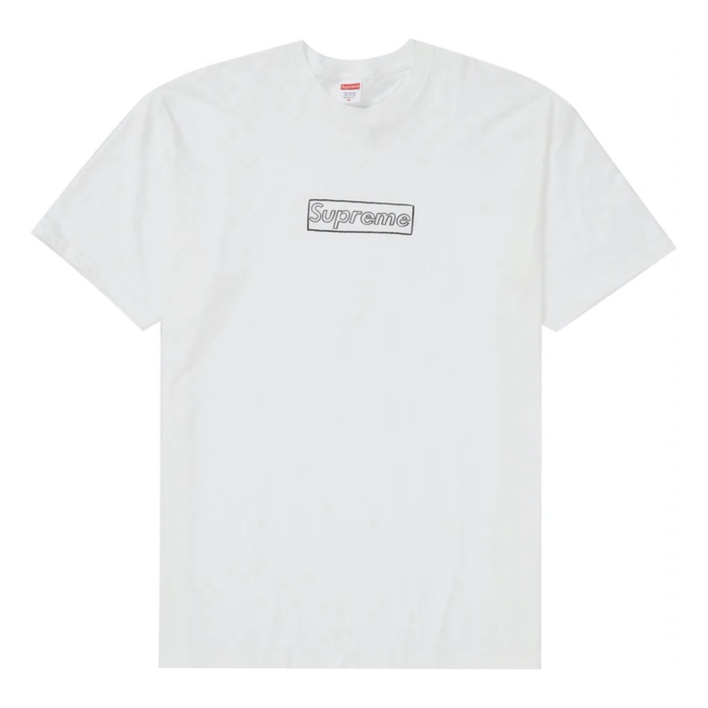 SUPREME TEE - Áo Supreme Kaws Chalk Logo