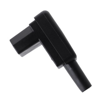 Đầu nối dây cáp điện cổng IEC 320 C13 AC 10A 250V cong góc 90 độ