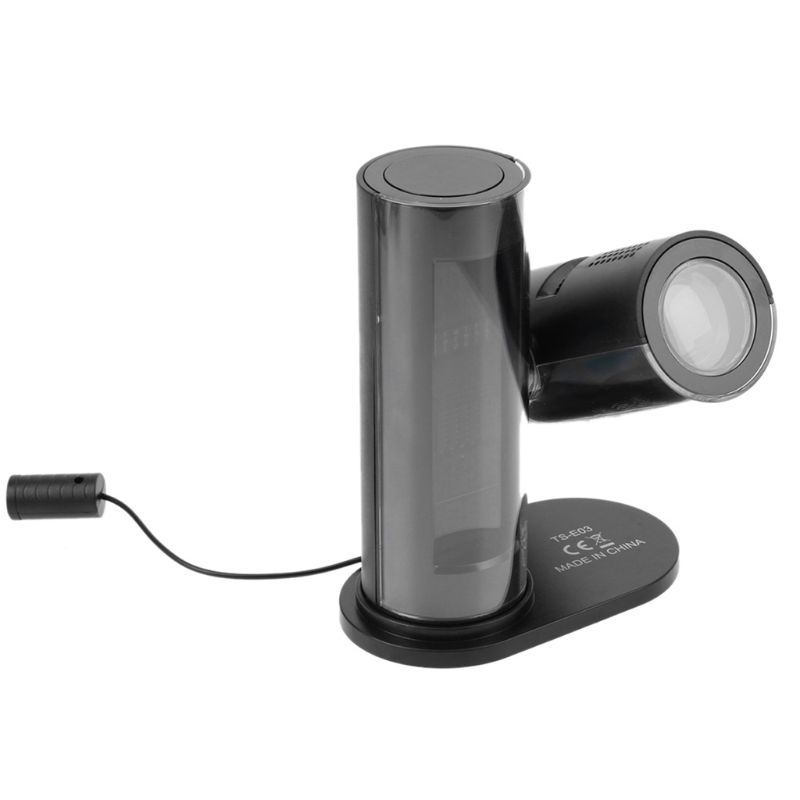 Đồng Hồ Báo Thức Điện Tử Có Đèn LED Nhiều Màu Đo Nhiệt Độ Và Độ Ẩm Để Bàn