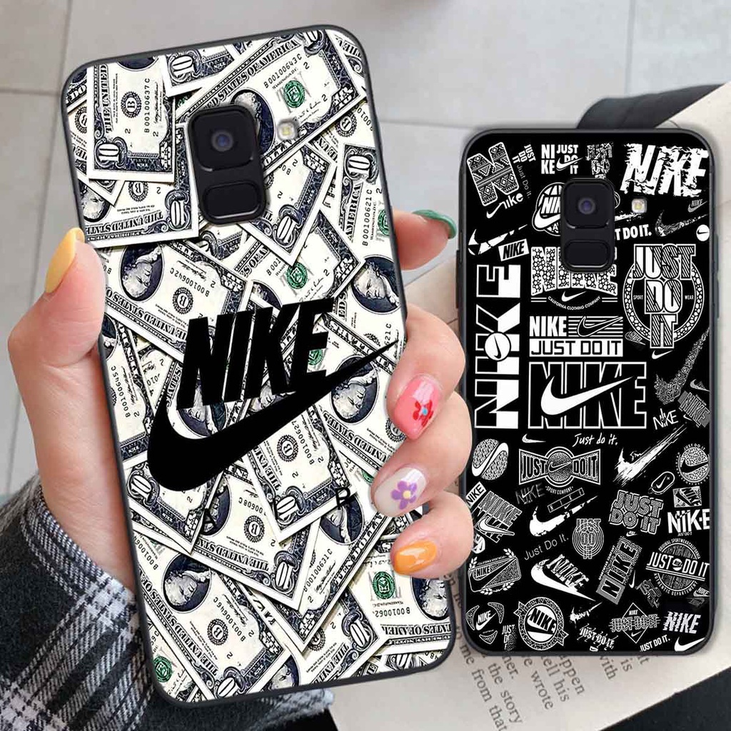 Ốp Samsung A6 2018 / A6 Plus / A6+ in hình thương hiệu L.V, N.I.K.E cá tính, đẳng cấp