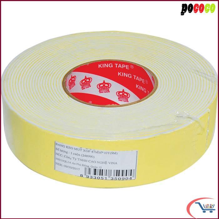 Băng keo mút xốp 47mm x 10Y