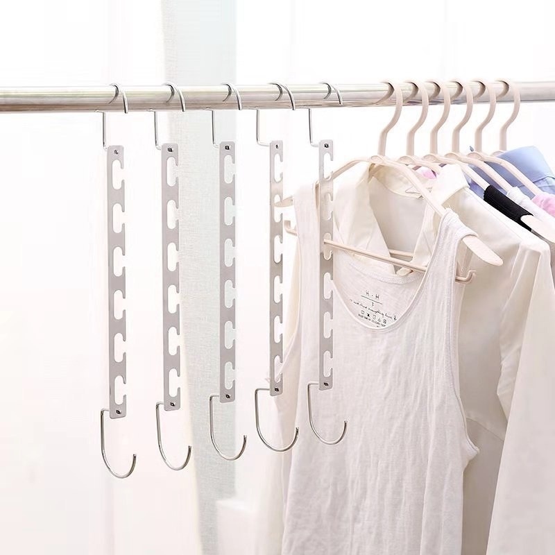 1 Thanh treo móc quần áo 6 Lỗ Bằng Thép Không Gỉ