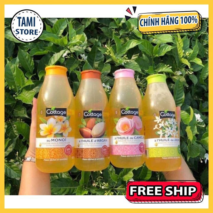 Sữa Tắm Cottage - Chuẩn Nội Địa Pháp - 560ml - FREESHIP