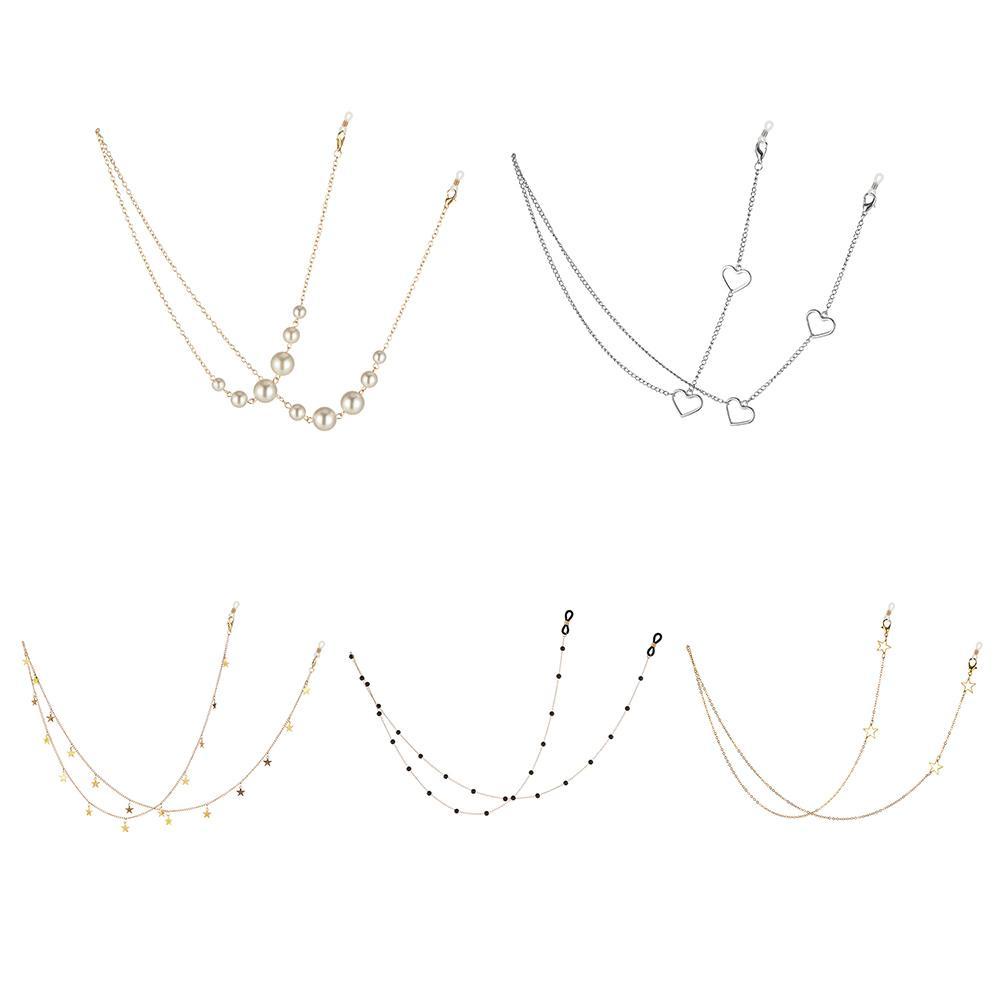 Dây Đeo Mắt Kính Bằng Kim Loại Chống Thất Lạc Thời Trang|Chuỗi Hạt