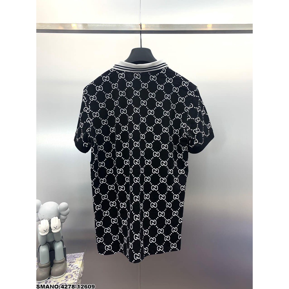 ÁO POLO NAM GG MÀU áo phông thể thao cộc tay cổ bẻ mùa hè chất liệu cotton cá sấu