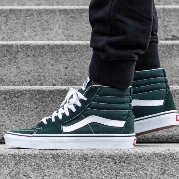 Giày Vans Chính Hãng Sk8 Scarab Green