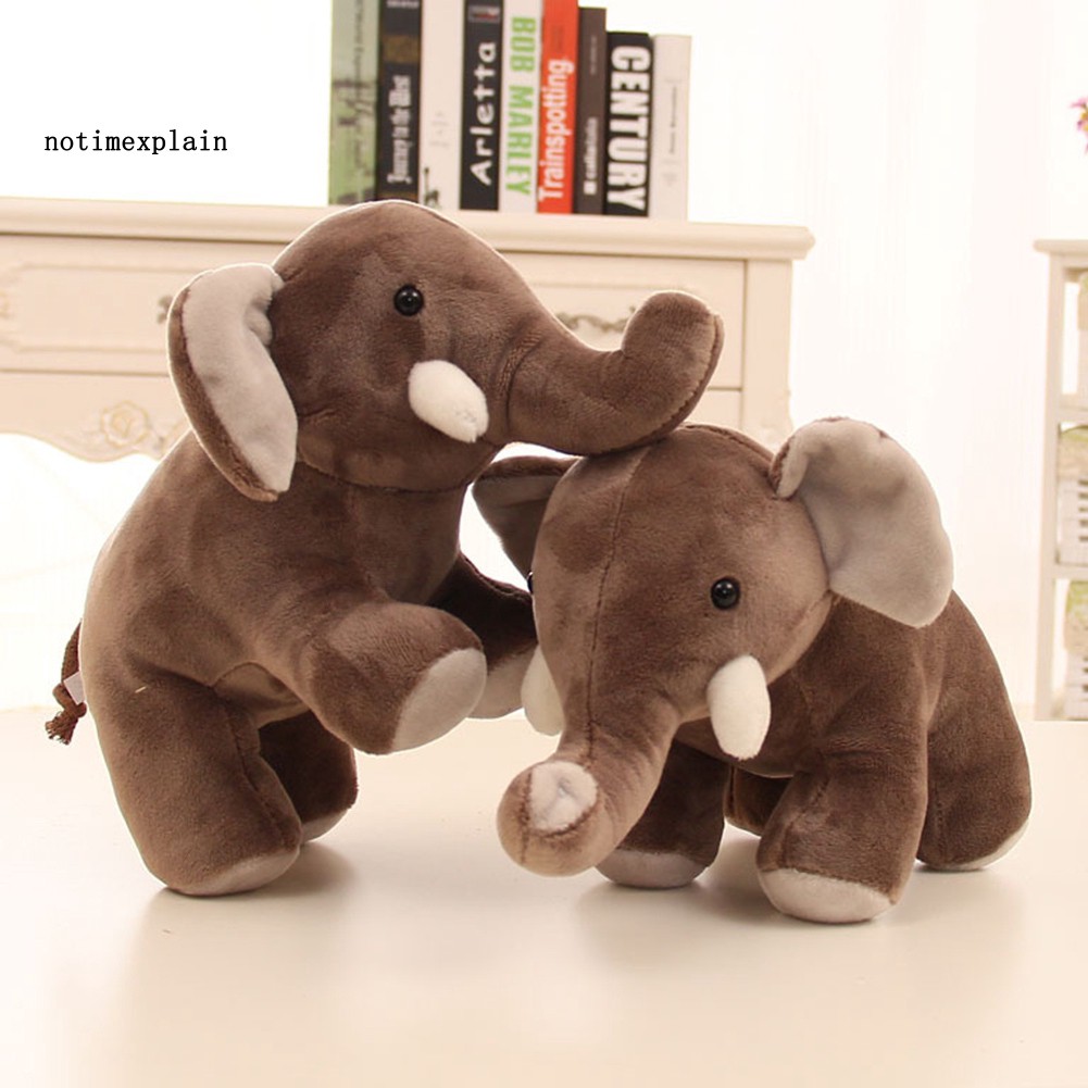 Thú nhồi bông hình con voi đáng yêu 25cm chất lượng cao