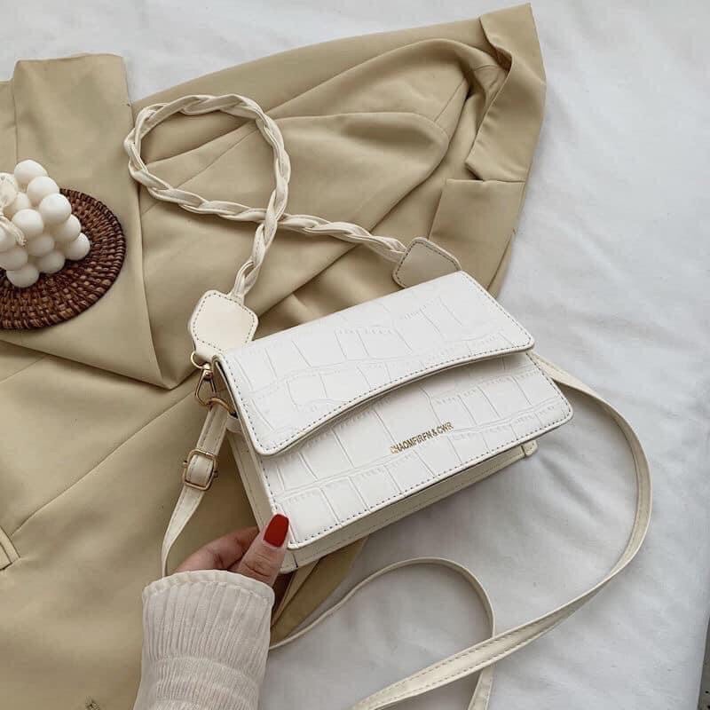 Túi Xách Quảng Châu Siêu Đẹp Đeo Hai Kiểu - Túi Xách Nữ Da Pu (Ảnh Thật Ở Cuối/Hàng Có Sẵn)